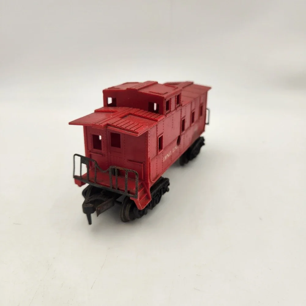 Lionel Lines 1007 Caboose Red O27 Gauge Postwar Model Train Rolling Stock